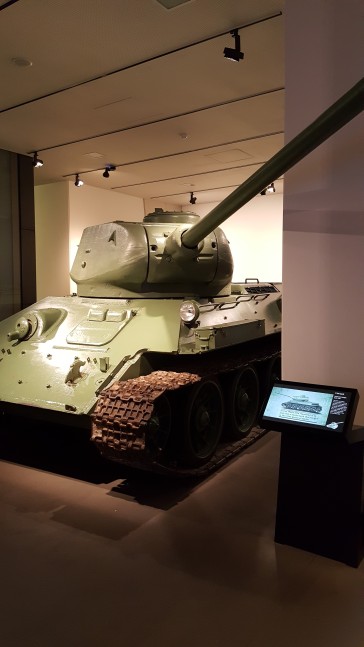 Tanque soviético T34 - Museu Imperial da Guerra