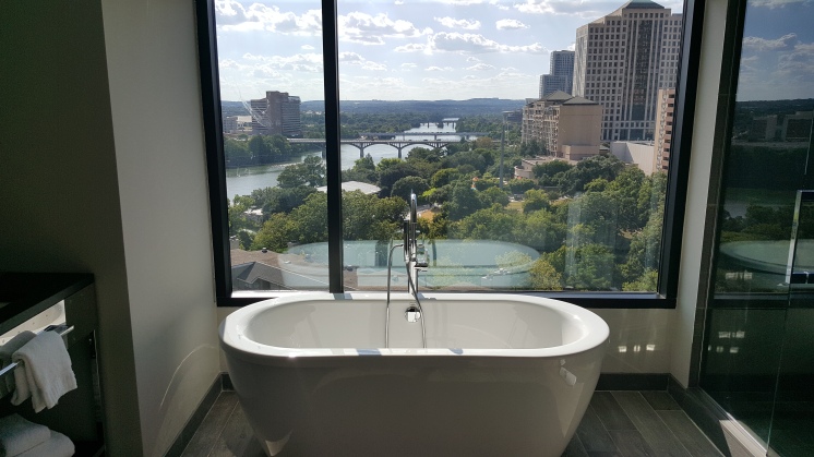 Banheiro Kimpton Van Zandt Hotel - Austin (EUA)